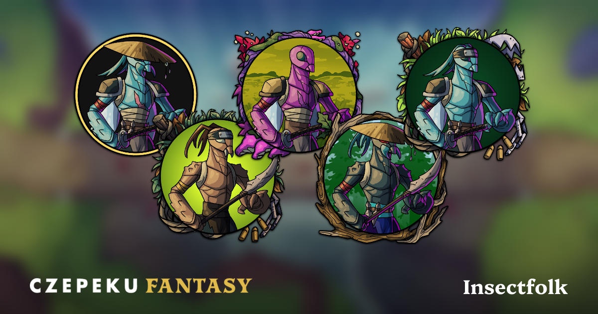 Insectfolk Token Builder | Customize and Randomize Czepeku Tokens