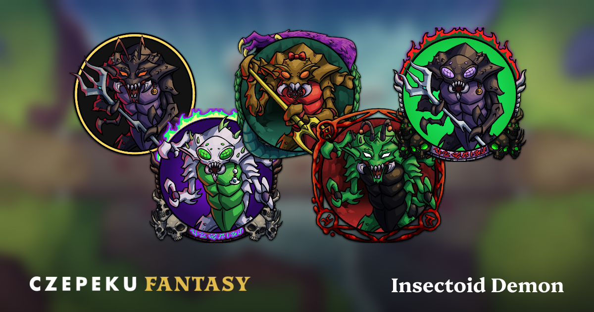 Insectoid Demon Token Builder | Customize and Randomize Czepeku Tokens