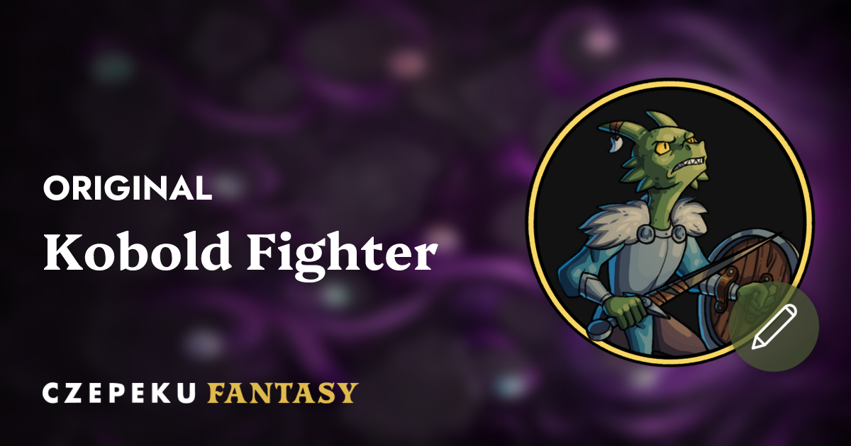 Kobold Fighter Token Builder | Customize and Randomize Czepeku Tokens