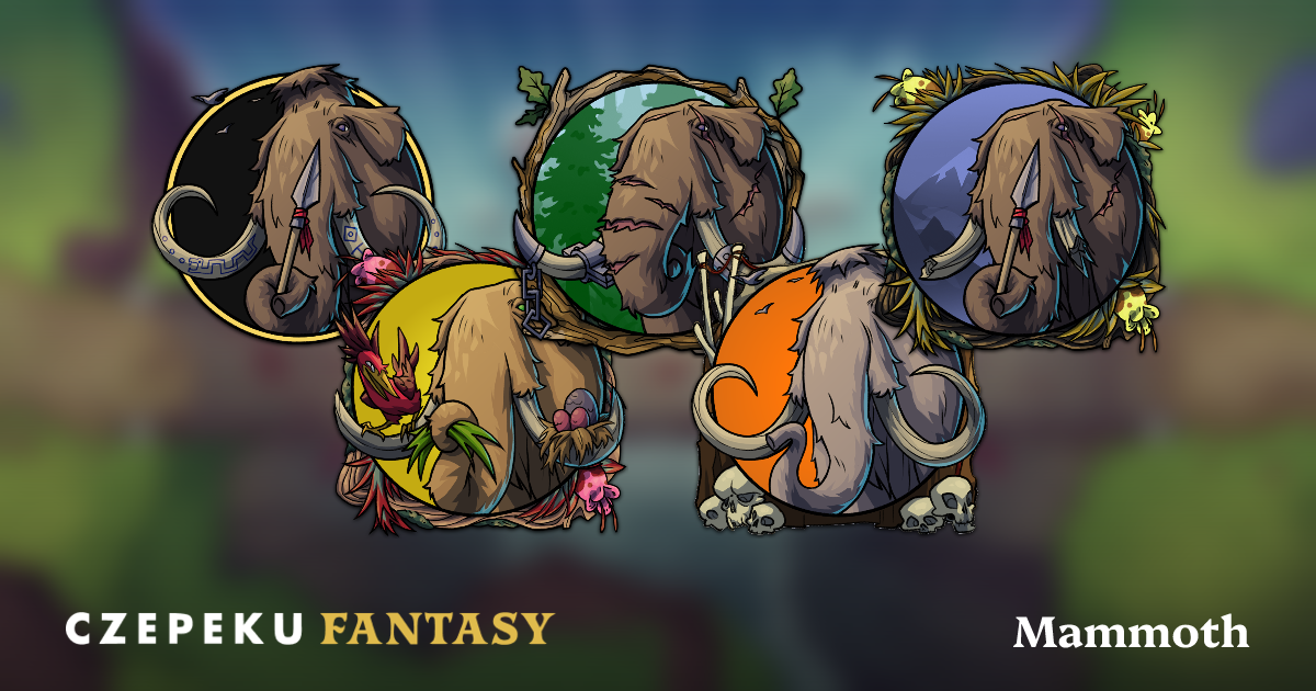 Mammoth Token Builder | Customize and Randomize Czepeku Tokens