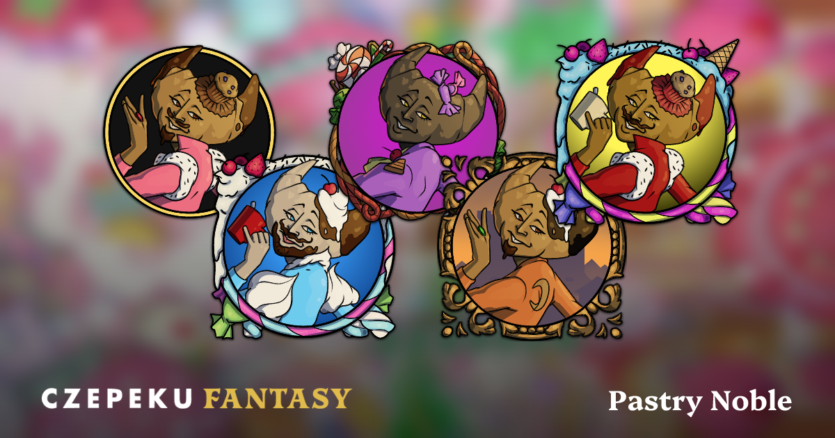 Pastry Noble Token Builder | Customize and Randomize Czepeku Tokens