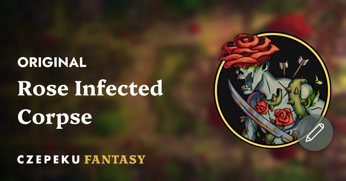 Rose Infected Corpse Token Builder | Customize and Randomize Czepeku Tokens