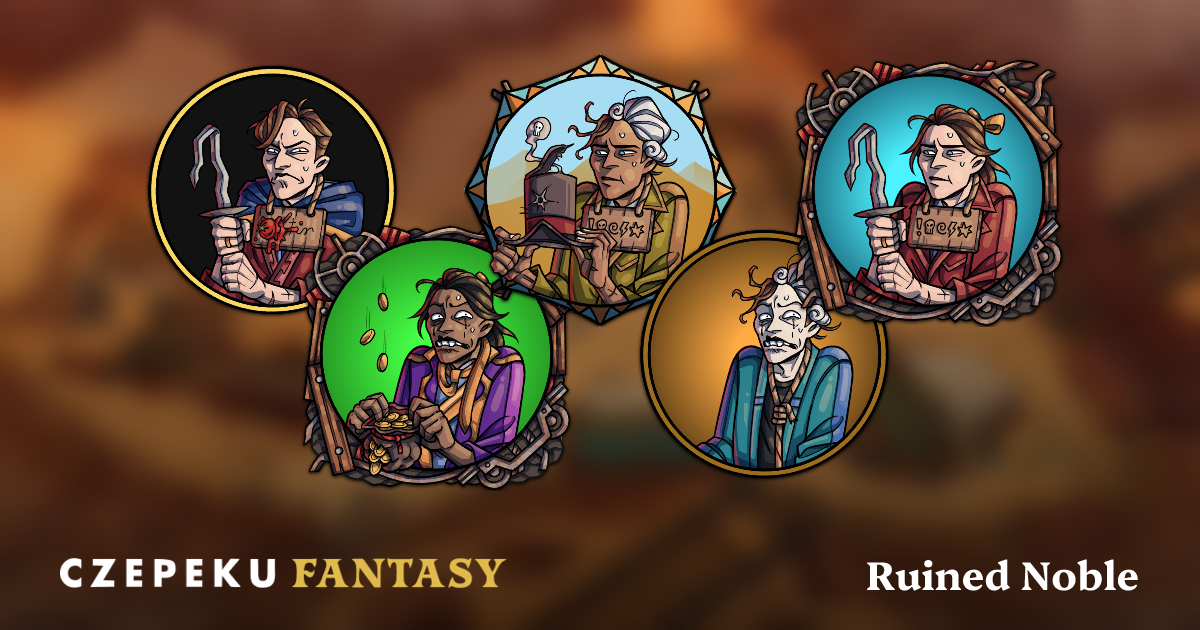 Ruined Noble Token Builder | Customize and Randomize Czepeku Tokens