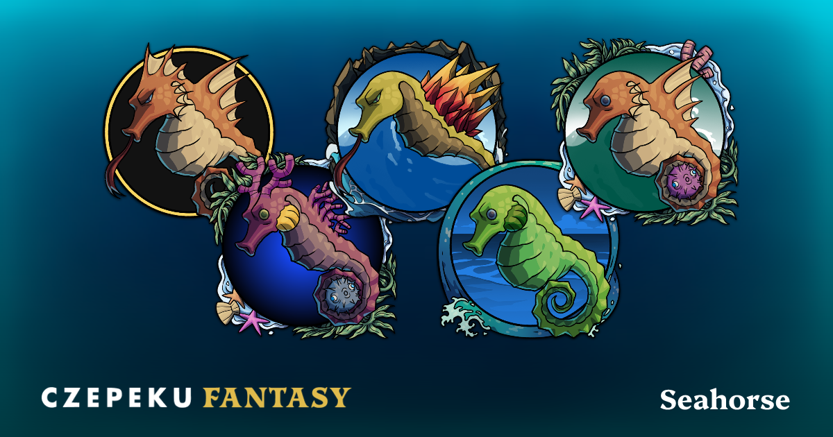 Seahorse Token Builder | Customize and Randomize Czepeku Tokens