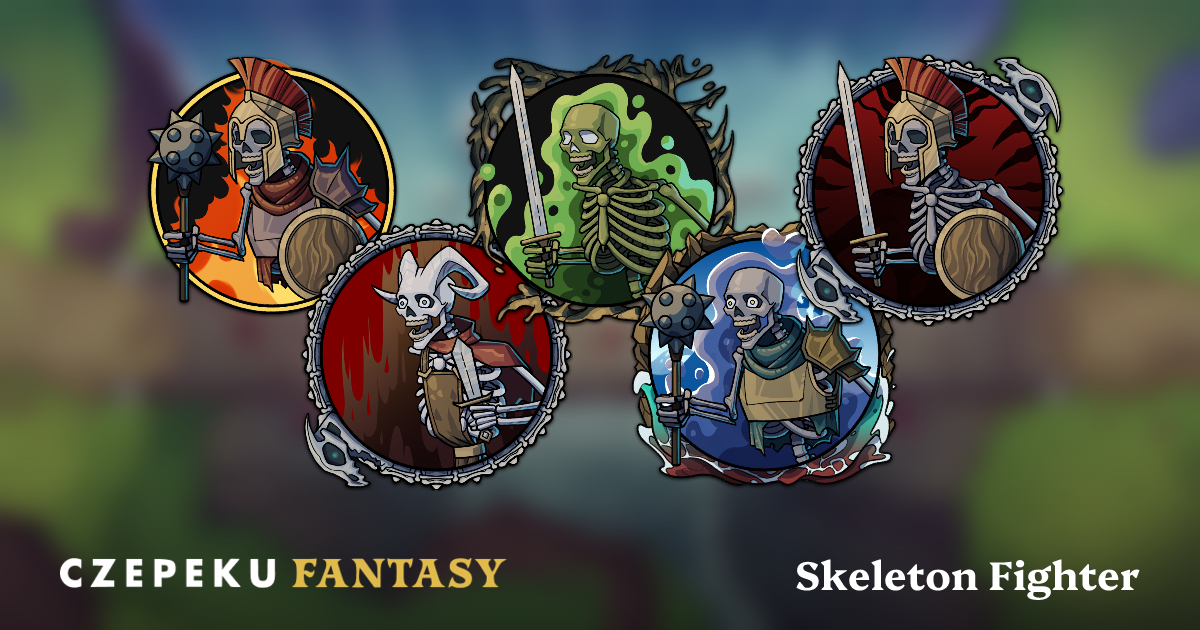 Skeleton Fighter Token Builder | Customize and Randomize Czepeku Tokens