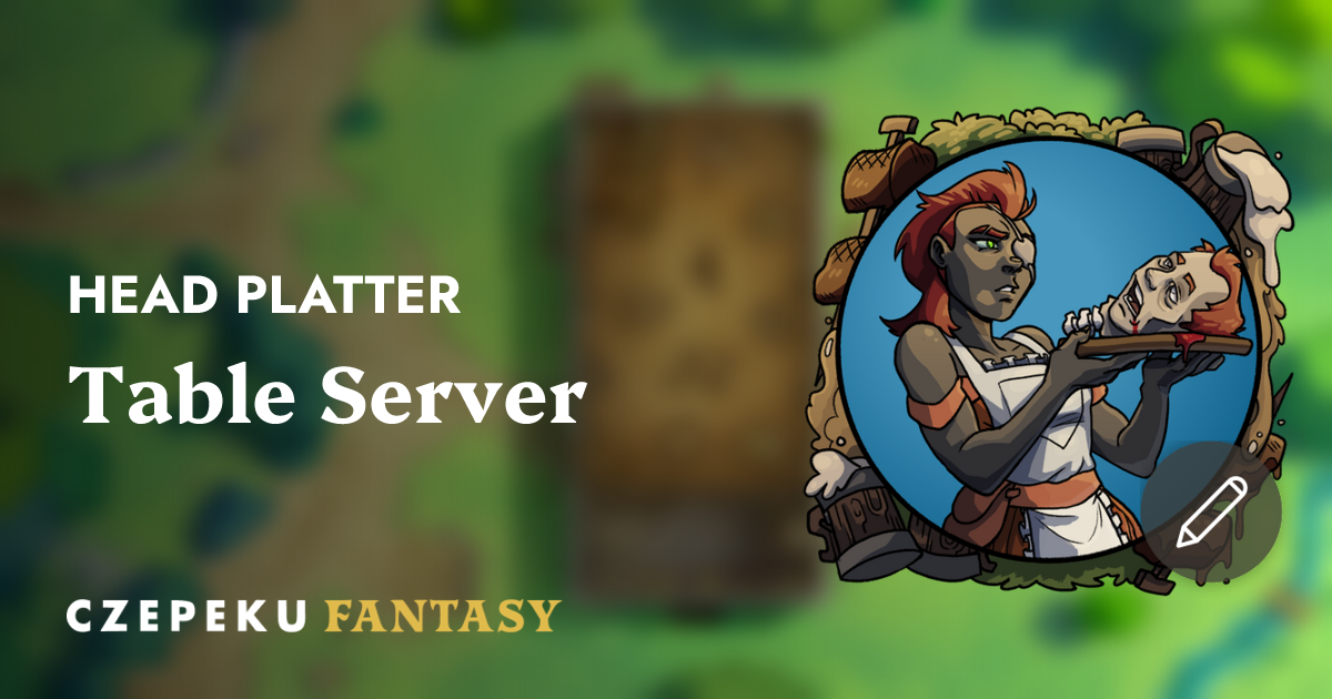 Table Server Token Builder | Customize and Randomize Czepeku Tokens