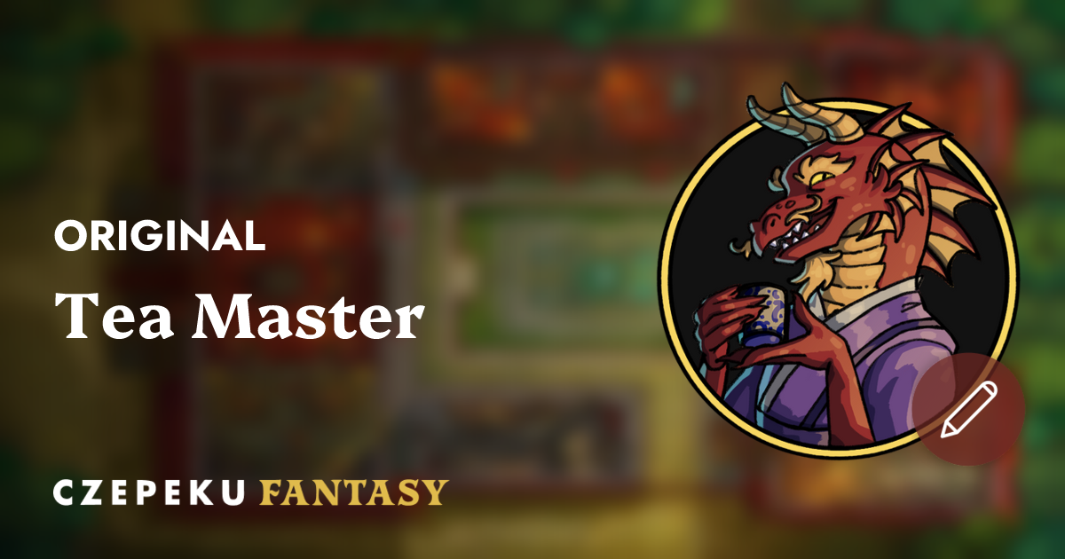 Tea Master Token Builder | Customize and Randomize Czepeku Tokens
