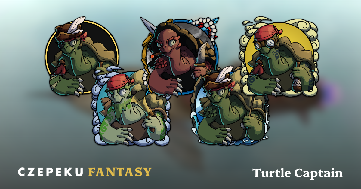 Turtle Captain Token Builder | Customize and Randomize Czepeku Tokens