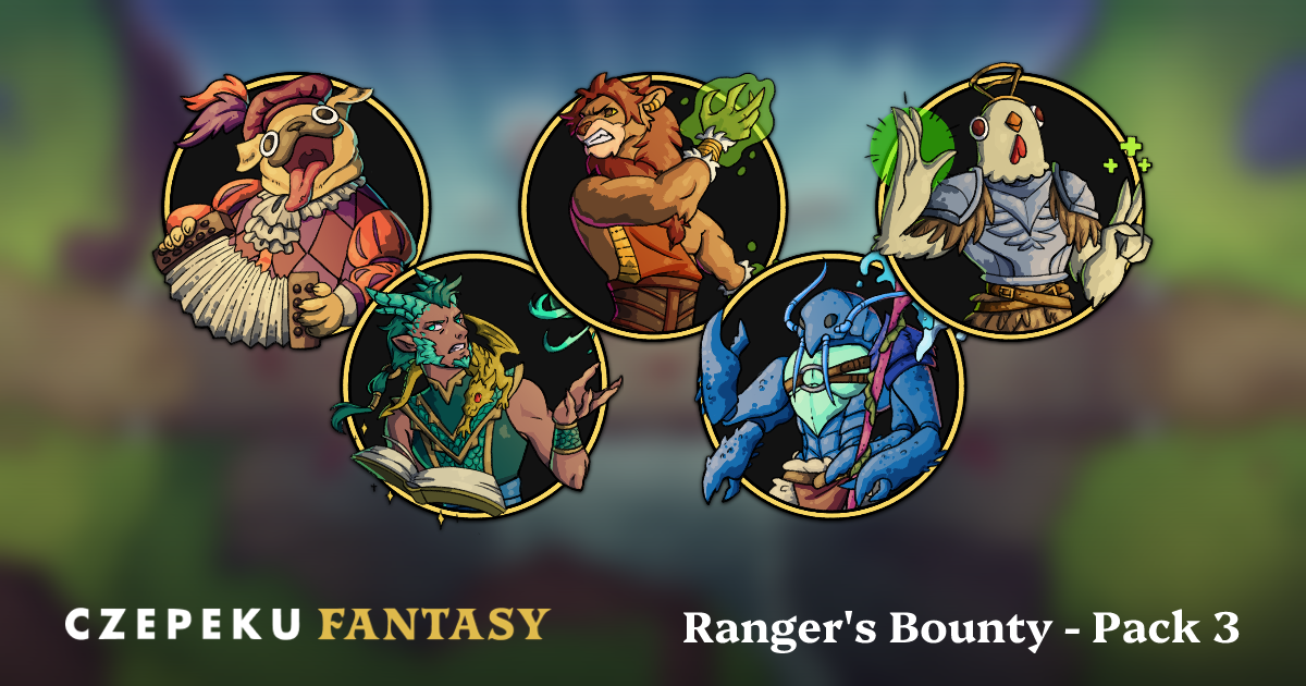 Ranger's Bounty - Pack 3 Token Pack | Hand-Drawn Fantasy RPG Tokens by ...