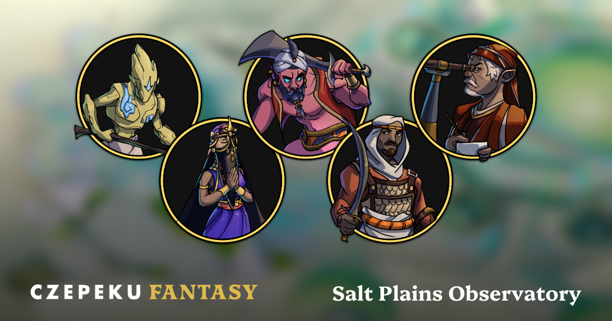 Salt Plains Observatory Token Pack | Hand-Drawn Fantasy RPG Tokens by ...