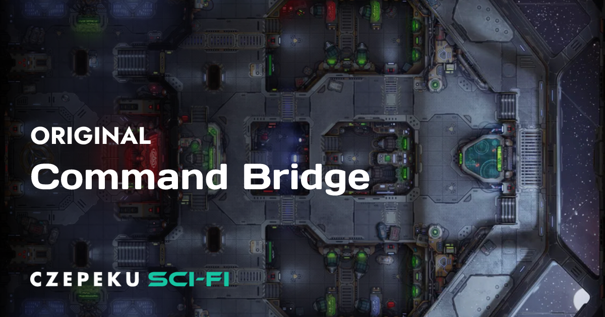 Command Bridge | Czepeku Sci-Fi Maps