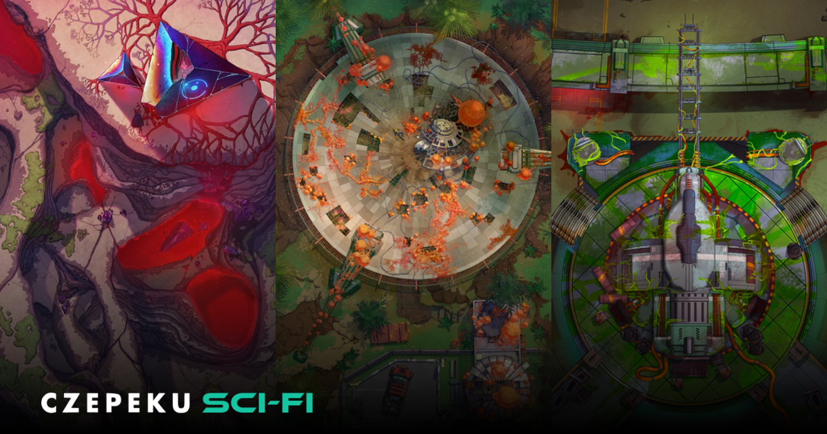 Czepeku Sci-Fi | Illustrated sci-fi maps