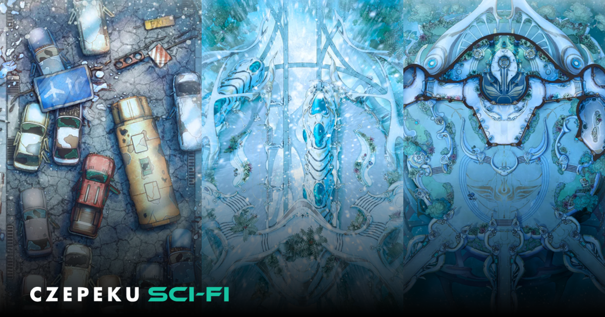 Czepeku Sci-Fi | Illustrated sci-fi maps