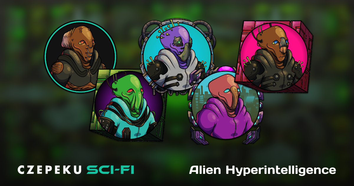Alien Hyperintelligence Token Builder | Customize and Randomize Czepeku ...