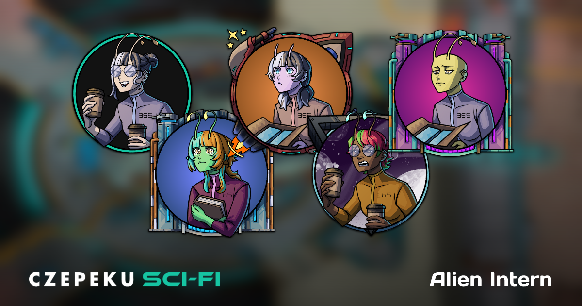 Alien Intern Token Builder | Customize and Randomize Czepeku Tokens