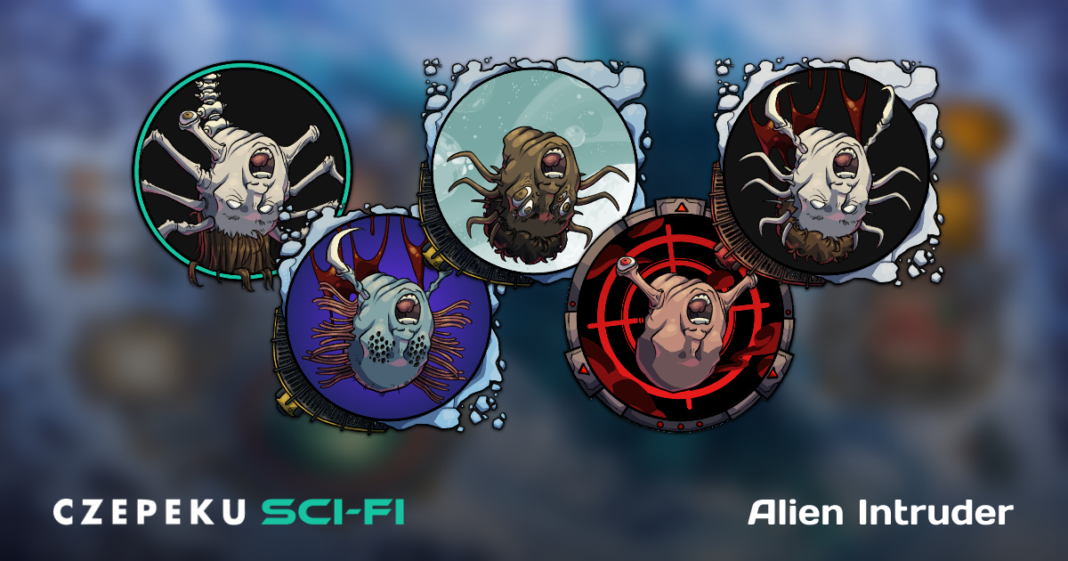 Alien Intruder Token Builder | Customize and Randomize Czepeku Tokens