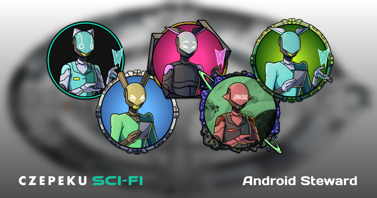 Android Steward Token Builder | Customize and Randomize Czepeku Tokens