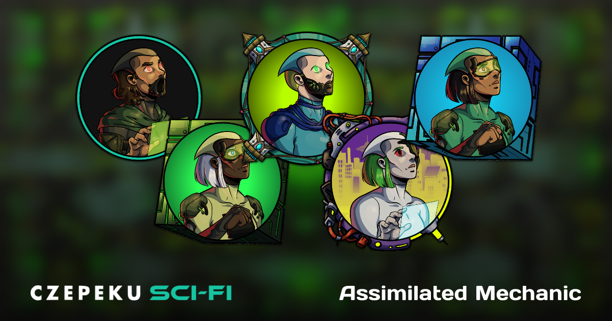 Assimilated Mechanic Token Builder | Customize and Randomize Czepeku Tokens