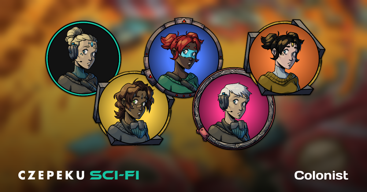 Colonist Token Builder | Customize and Randomize Czepeku Tokens