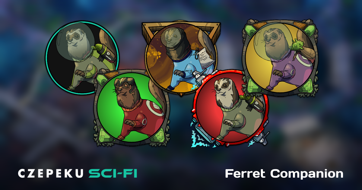 Ferret Companion Token Builder | Customize and Randomize Czepeku Tokens
