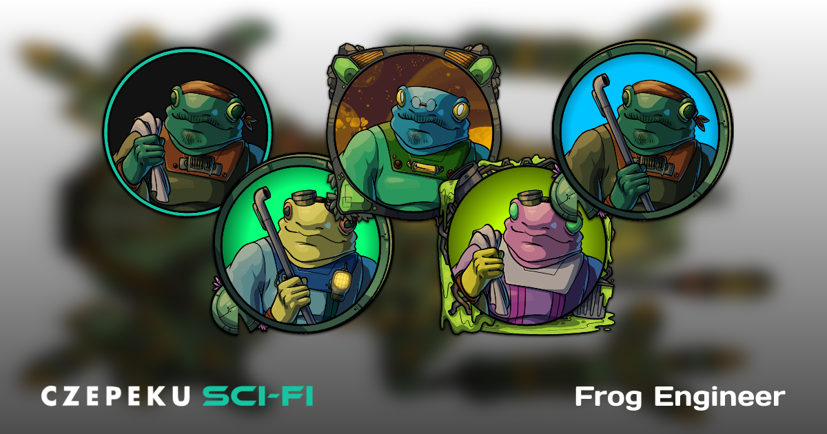 Frog Engineer Token Builder | Customize and Randomize Czepeku Tokens