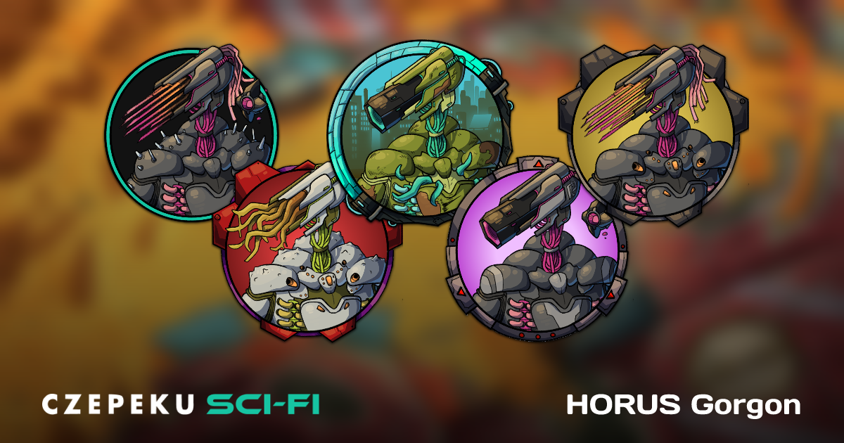 HORUS Gorgon Token Builder | Customize and Randomize Czepeku Tokens