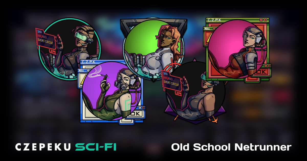 Old School Netrunner Token Builder | Customize and Randomize Czepeku Tokens