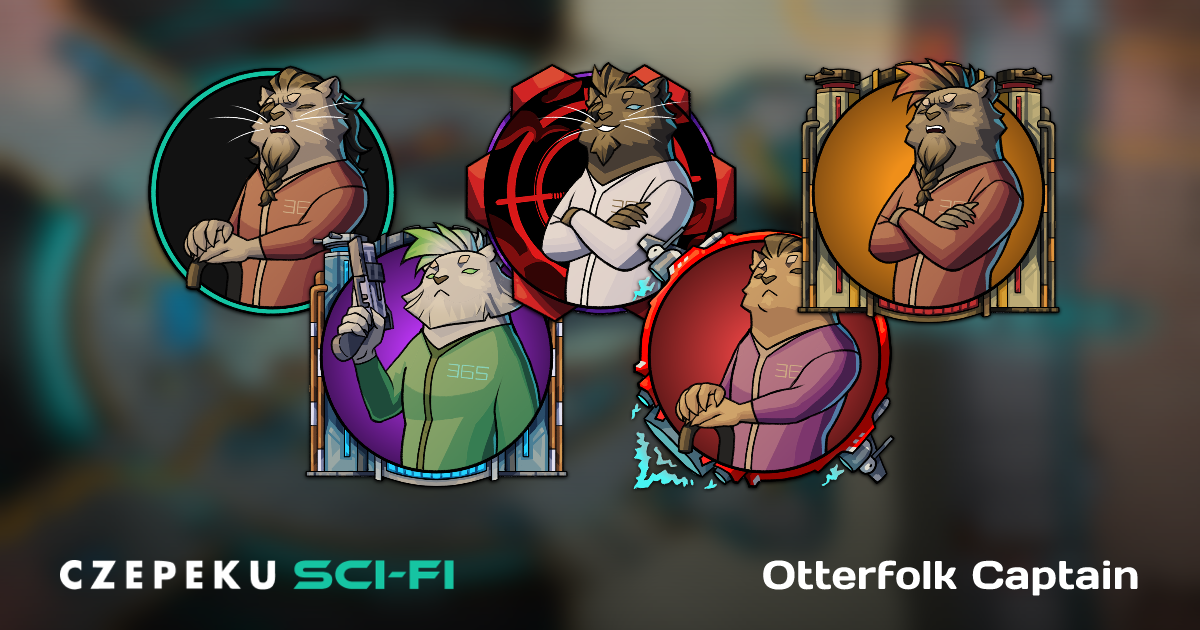 Otterfolk Captain Token Builder | Customize and Randomize Czepeku Tokens