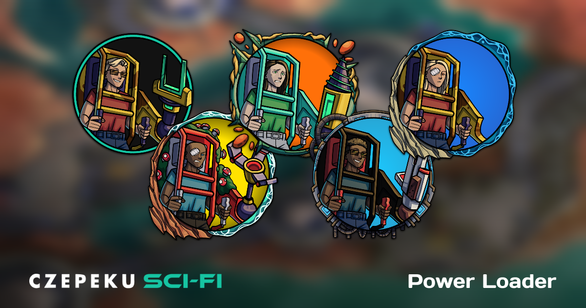 Power Loader Token Builder | Customize and Randomize Czepeku Tokens