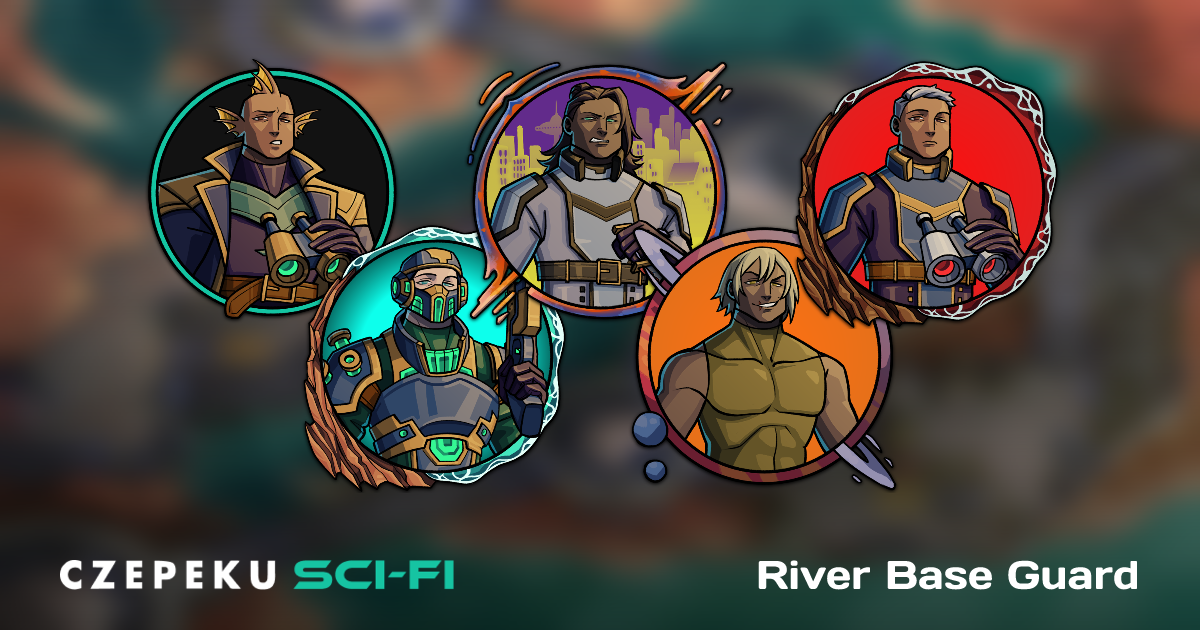 River Base Guard Token Builder | Customize and Randomize Czepeku Tokens