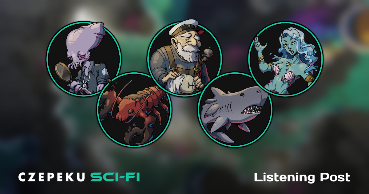 Listening Post Token Pack | Hand-Drawn Sci-Fi RPG Tokens by Czepeku
